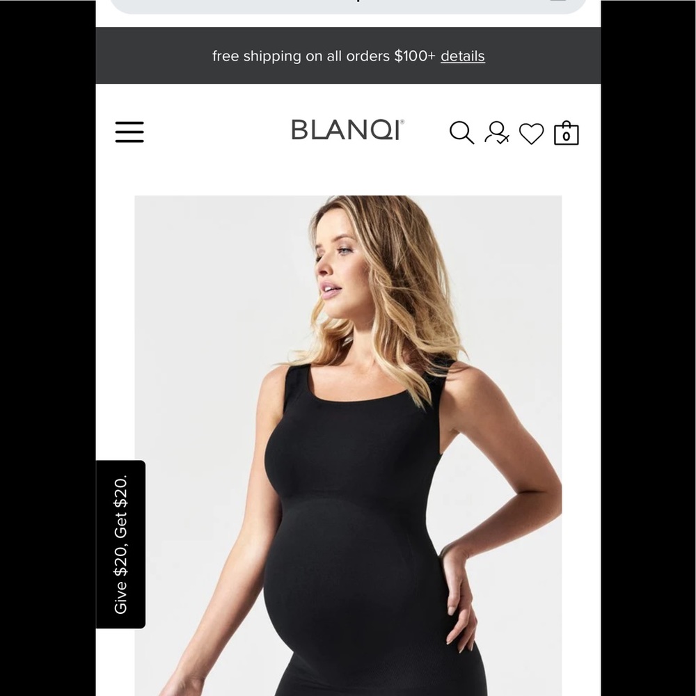 Blanqi maternity belly support tank bundle 🤰🏻